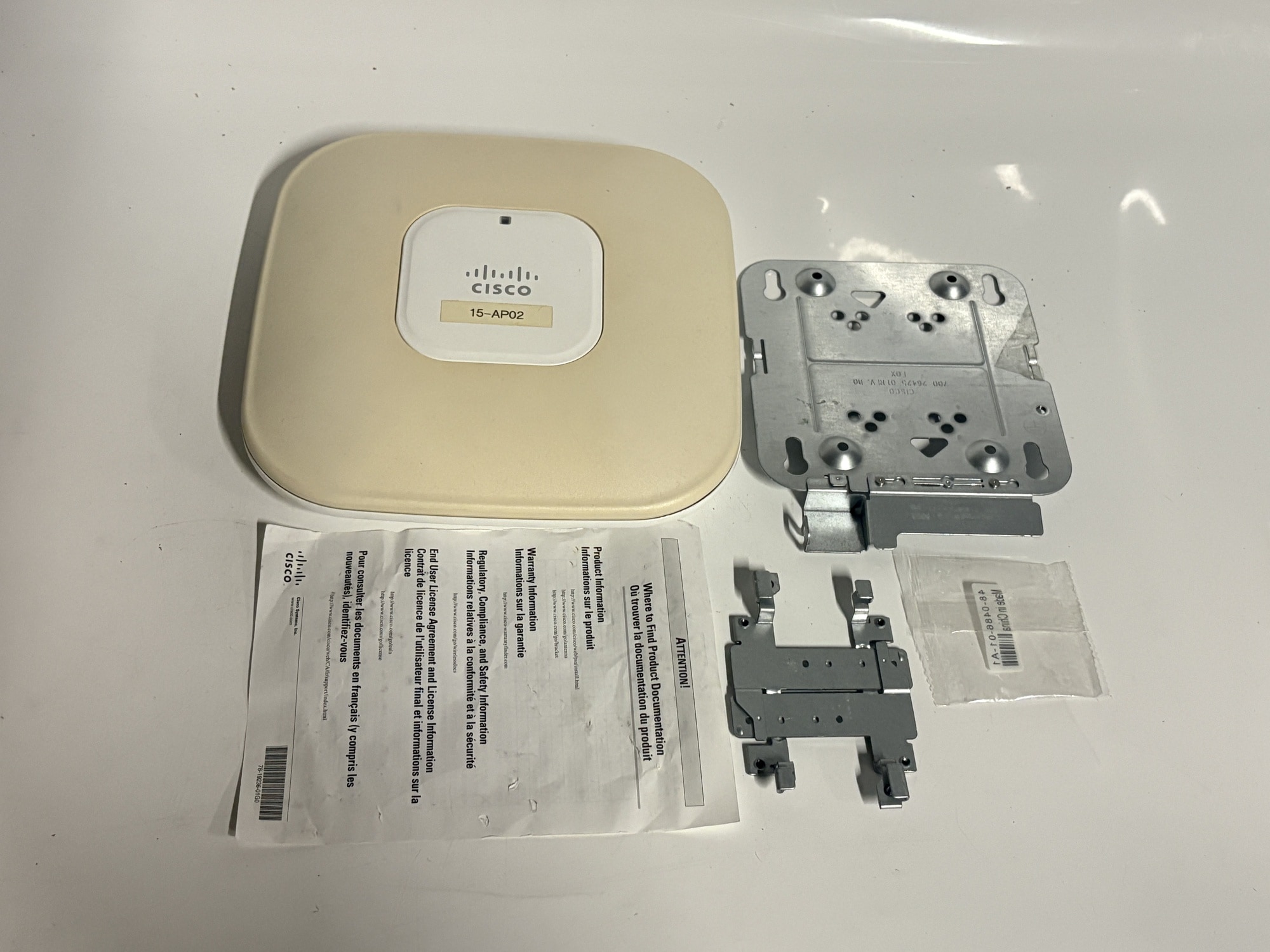 Cisco Aironet AIR-CAP3702I-S-K9 3702i 802.11ac Wireless Access Point