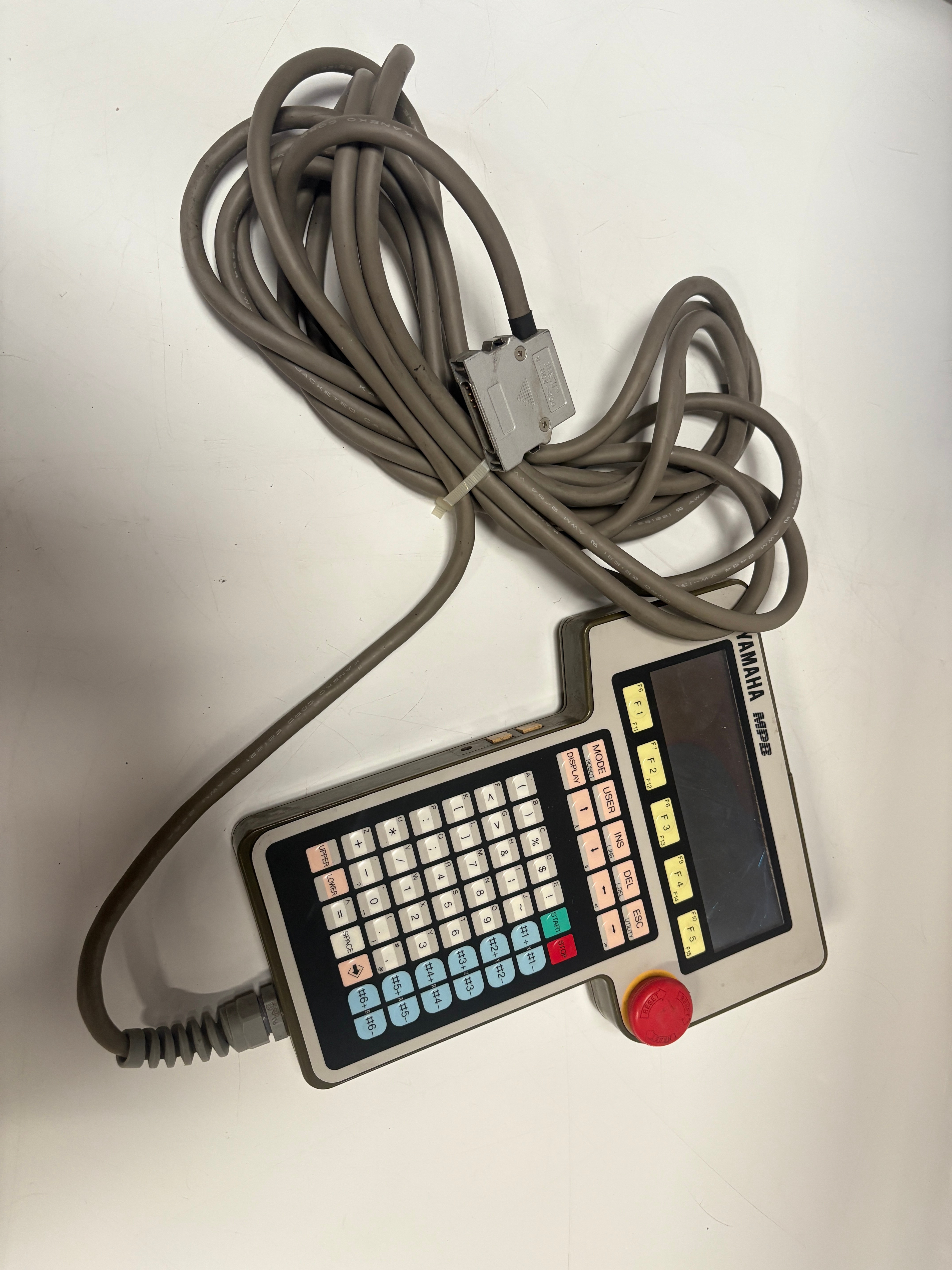 Yamaha MPB-120 Robot Teach Pendant Programming Panel with Cable