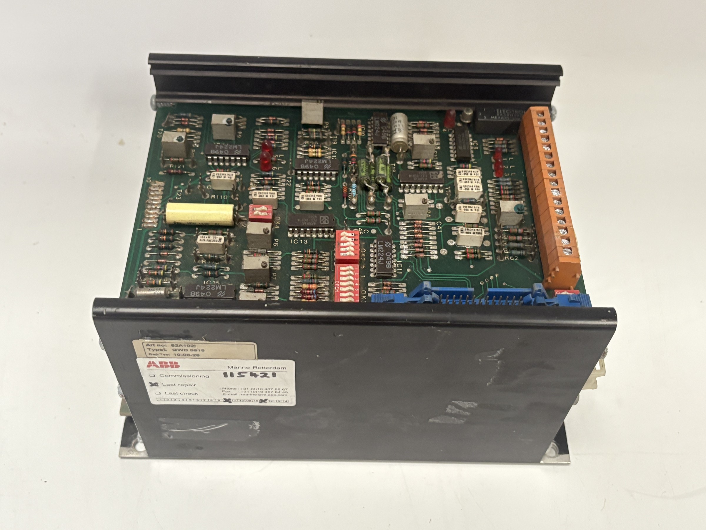 Atlas Copco 52A102I GWD 0915 Marine Governor Controller