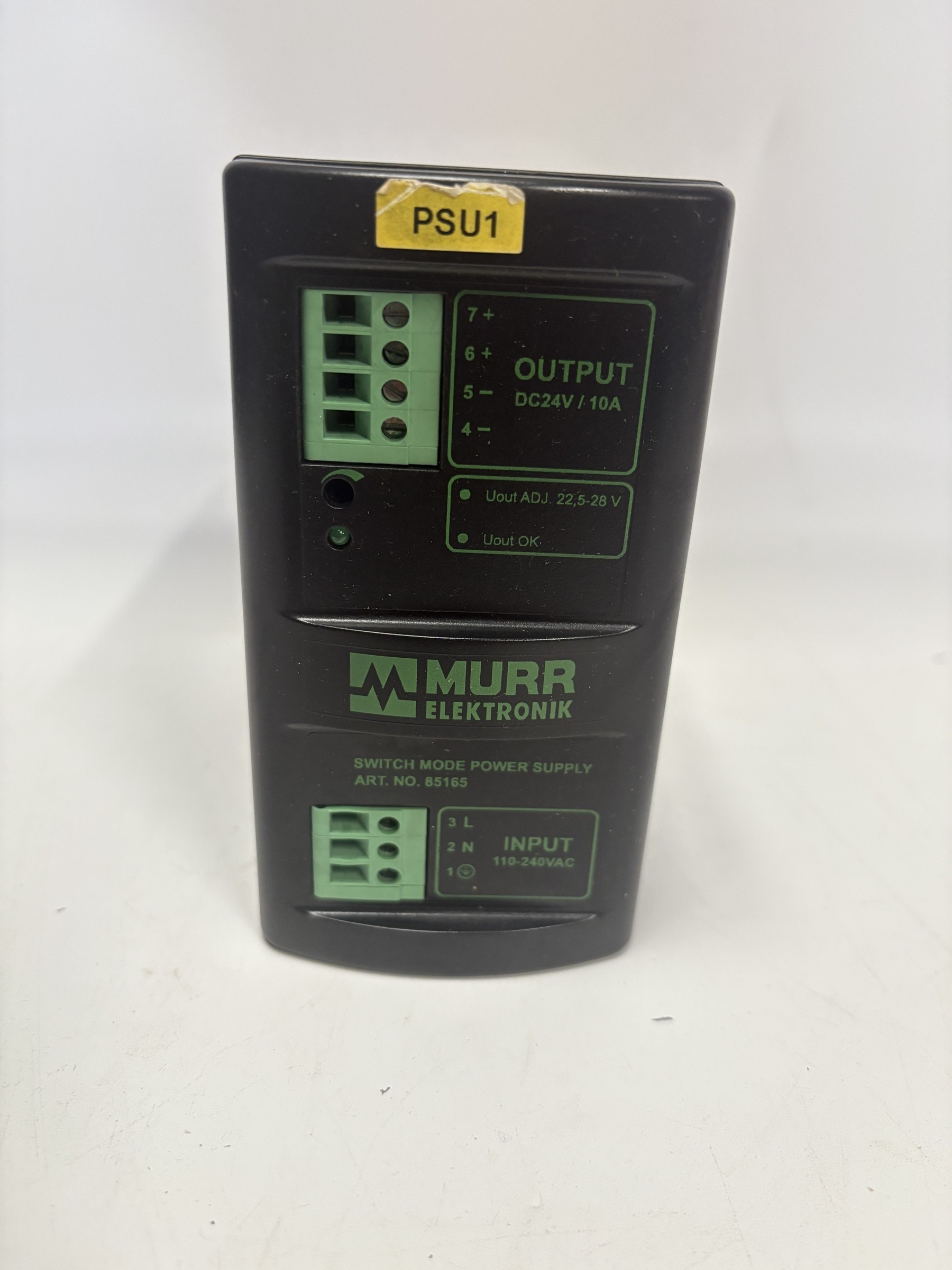 Murrelektronik 85165 MCS-B 24VDC 10A DIN Rail Power Supply