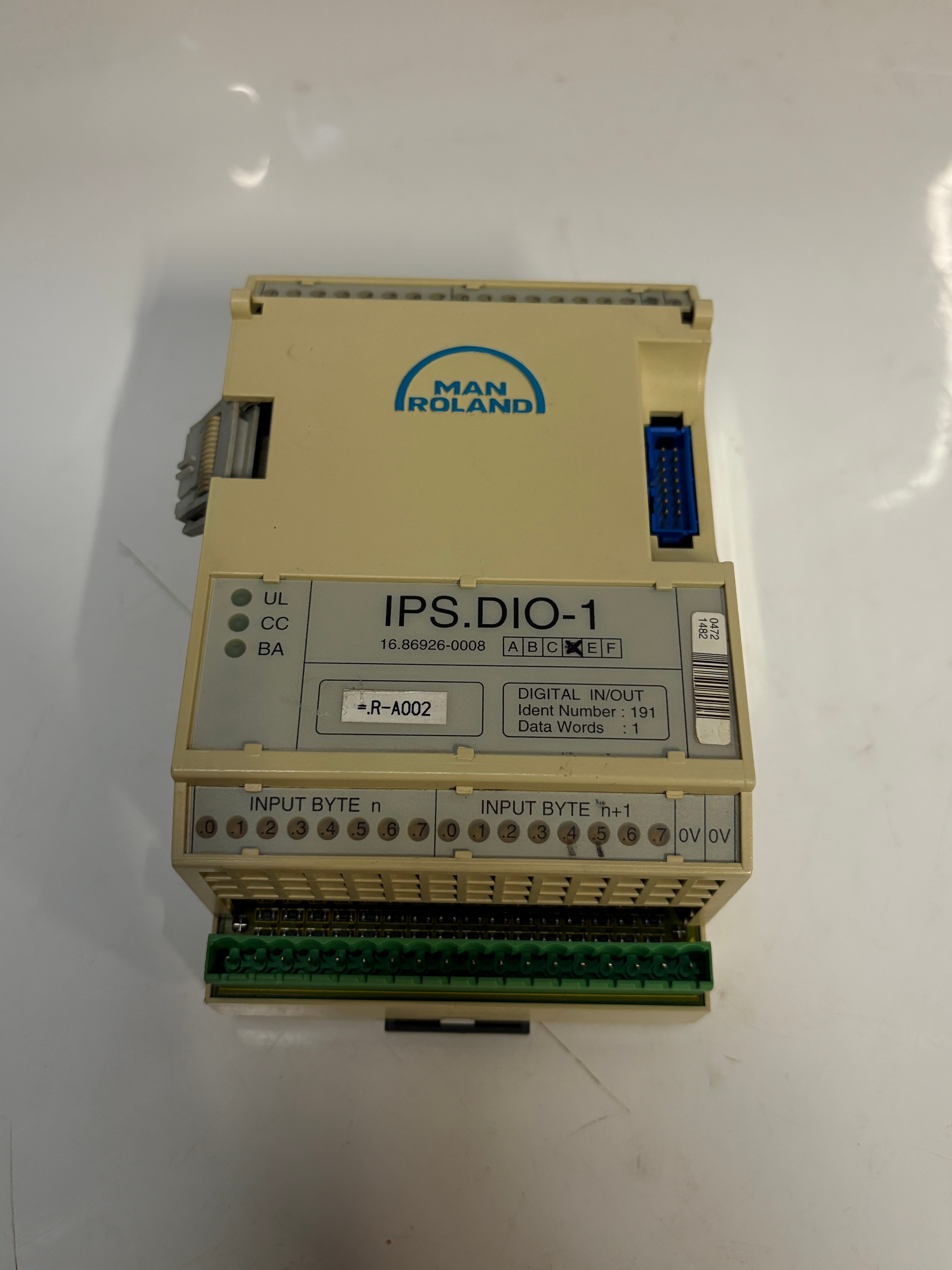 MAN Roland IPS.DIO-1 Digital I/O Interbus Module