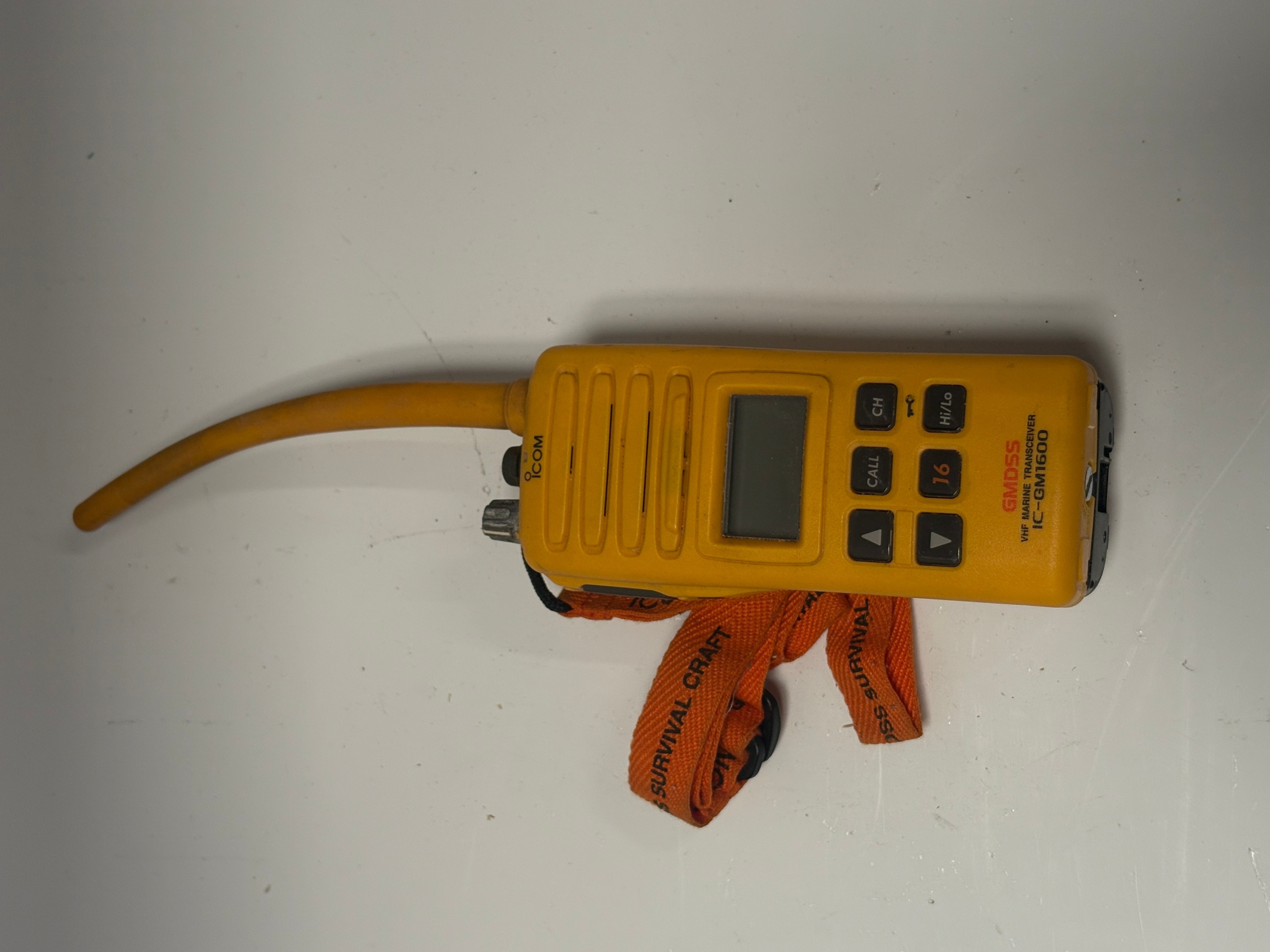 Icom IC-GM1600E GMDSS Survival Craft VHF Marine Radio Product Type GMDSS Survival Craft VHF Radio