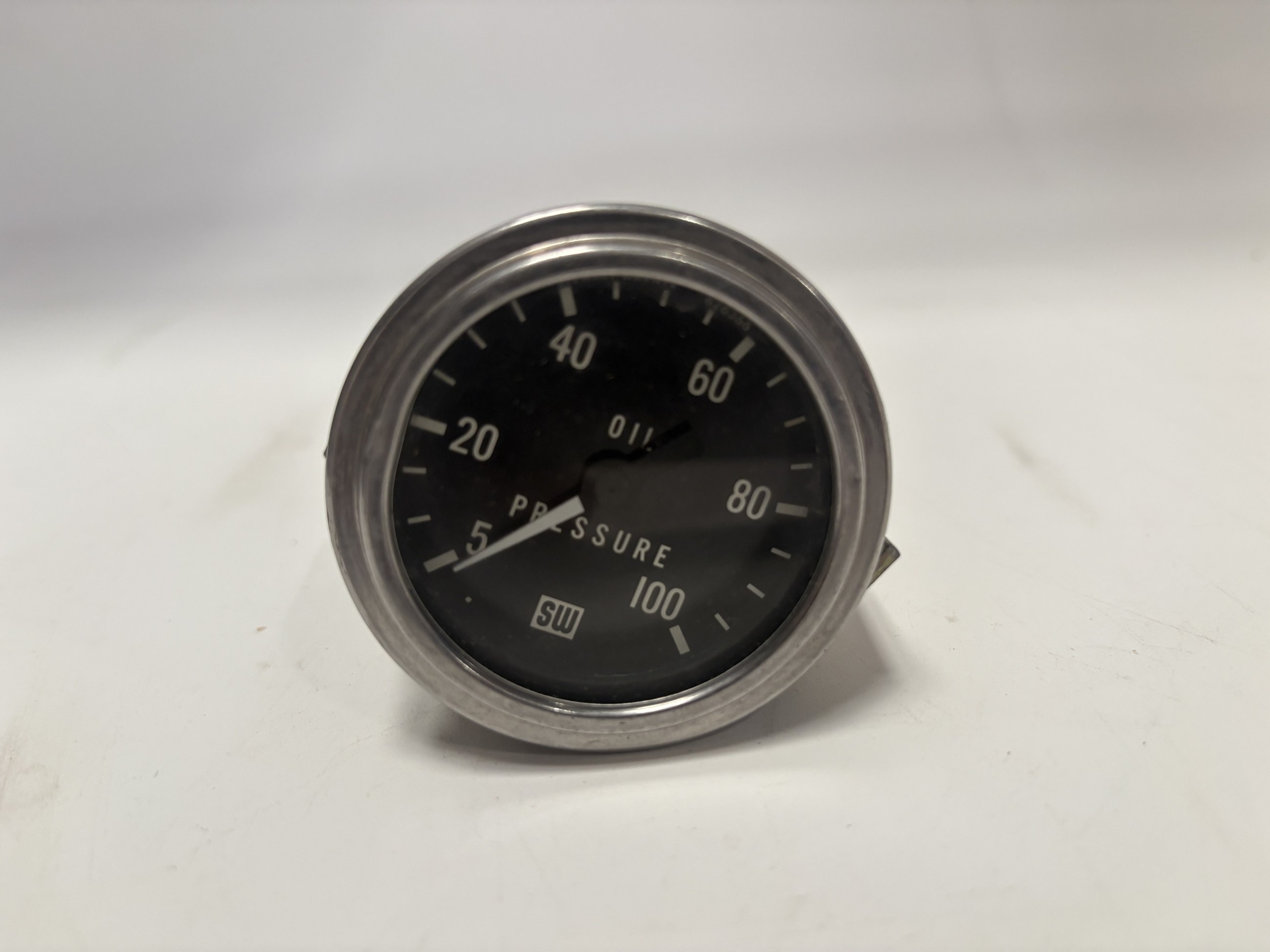 360-JC 0-100 PSI Oil Pressure Gauge Panel Mount