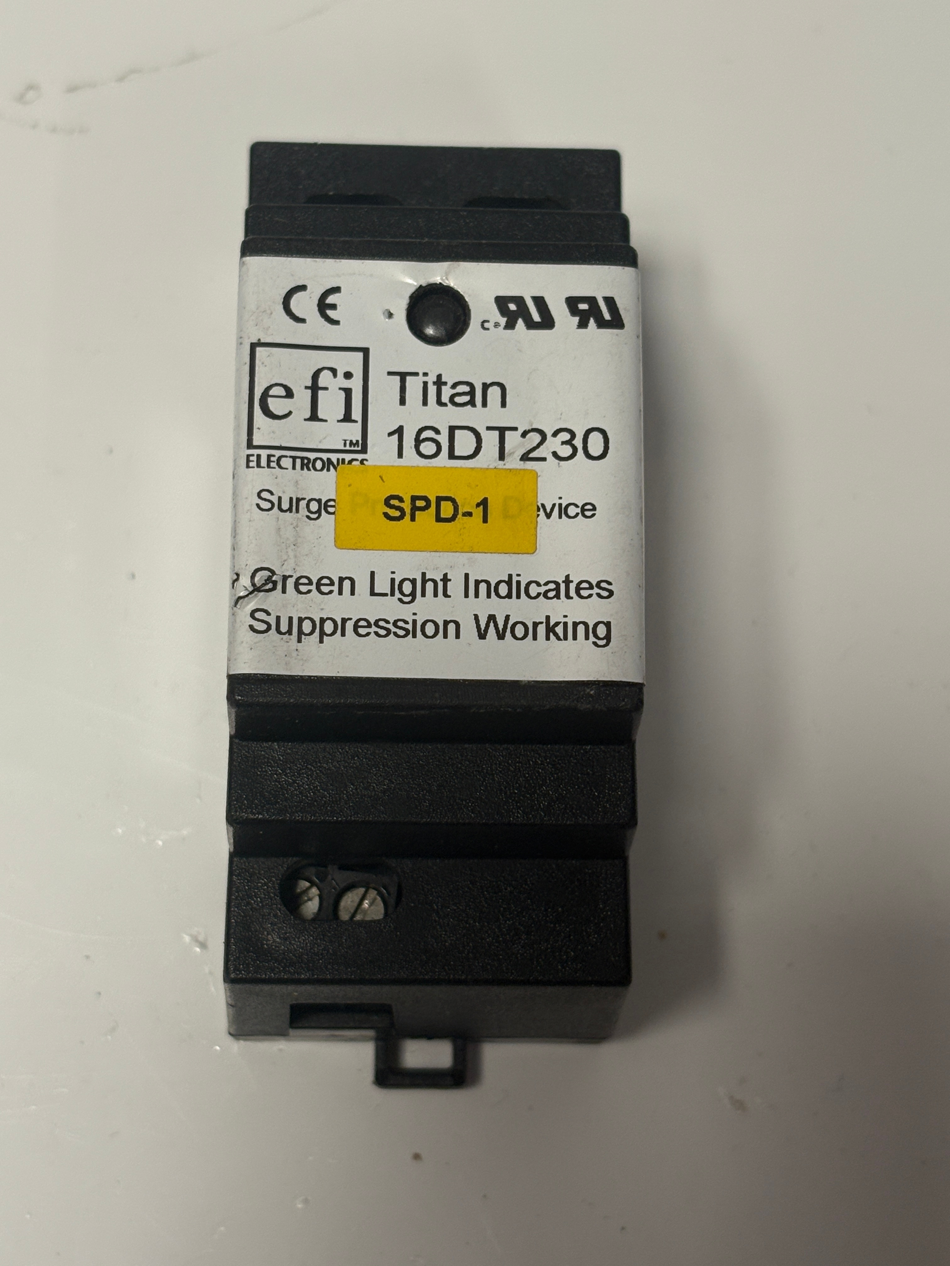 EFI Titan 16DT230 SPD-1 Surge Suppression Device 230VAC