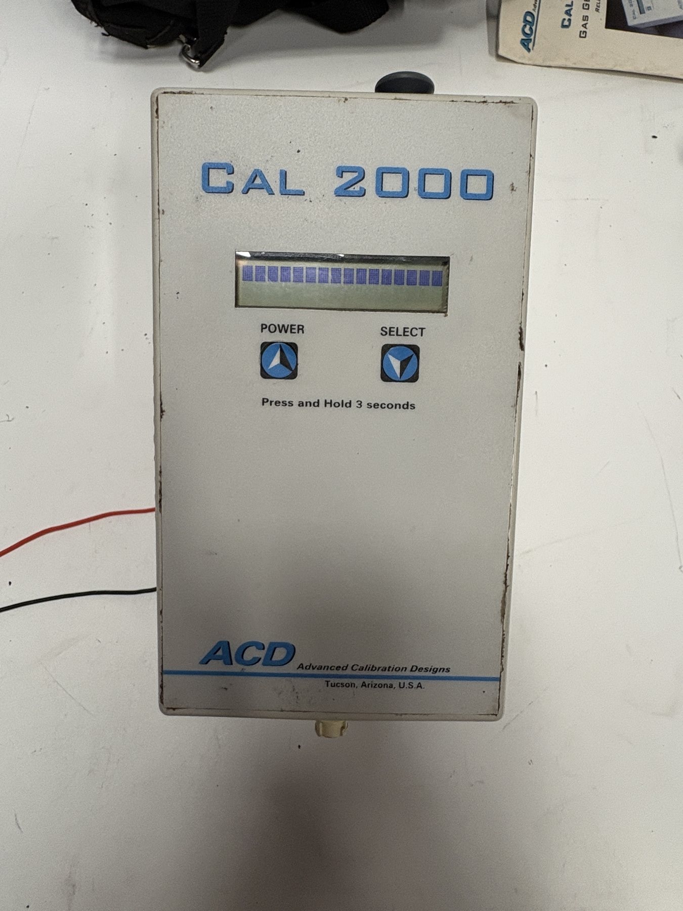 ACD CAL 2000 750-0603-00 Gas Calibrator with CL2 Source