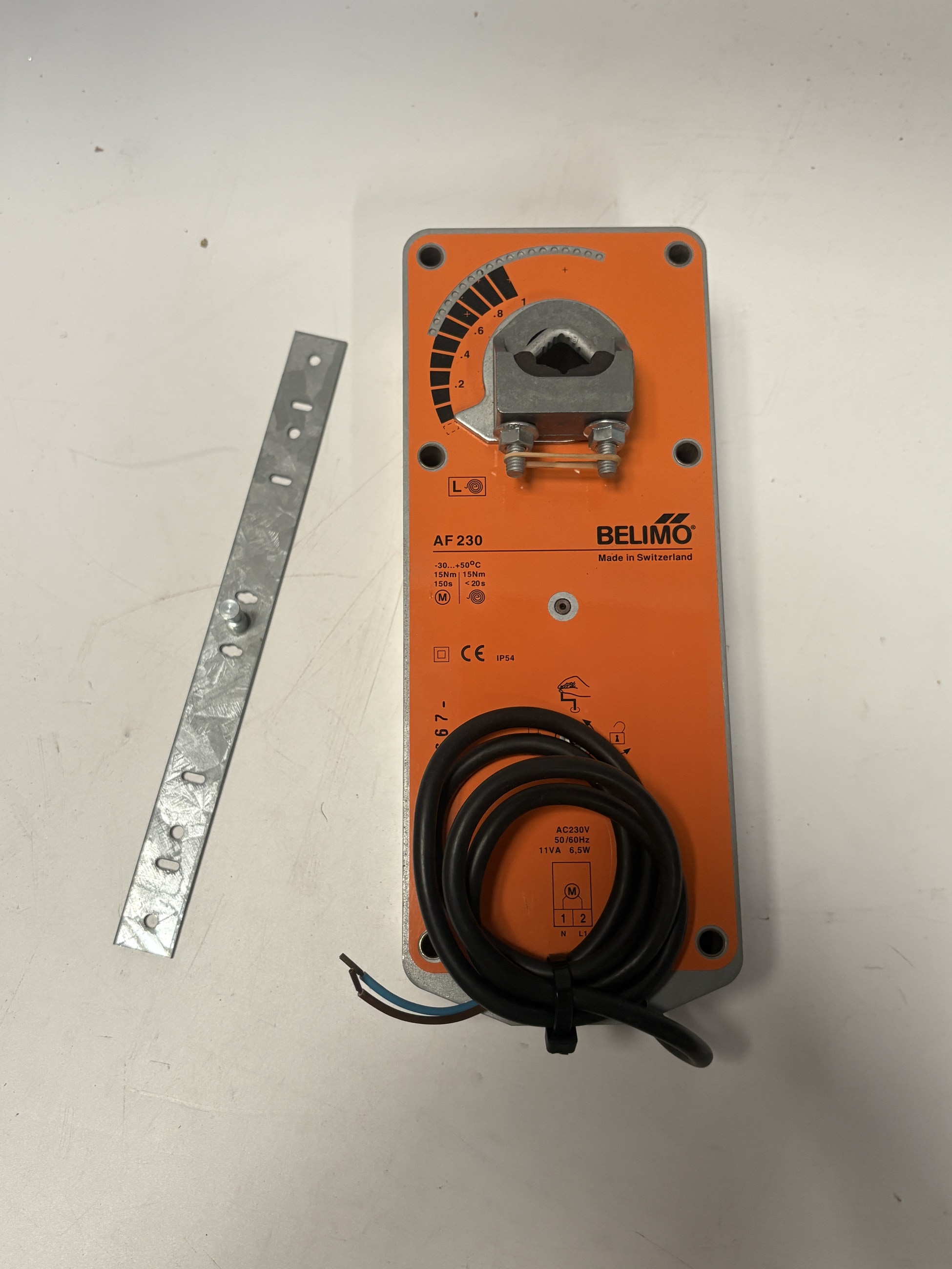 Belimo AF230 Spring Return Damper Actuator 230V 15Nm