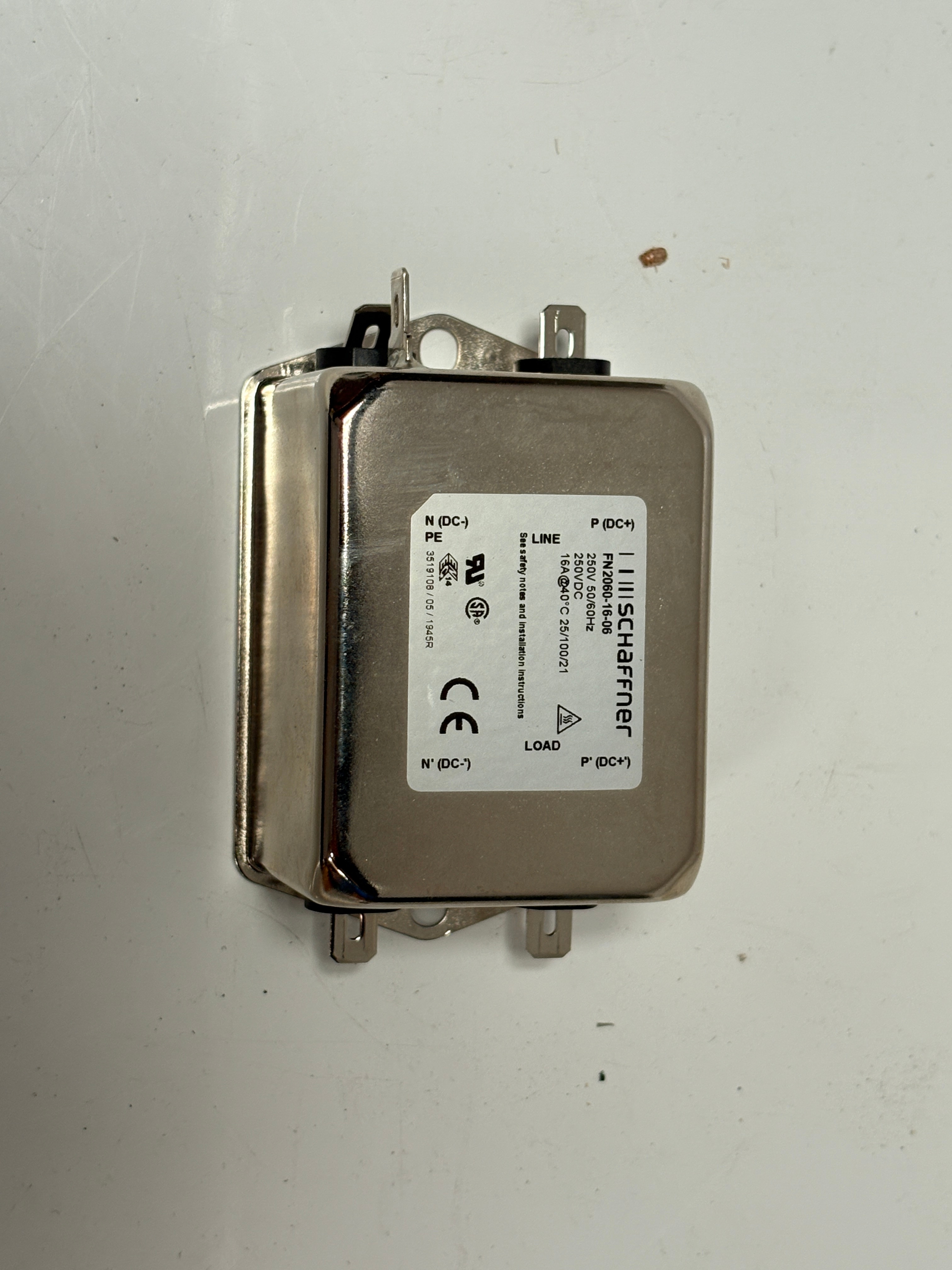 Schaffner FN420-16-29 DC EMC Filter 50VDC 16A