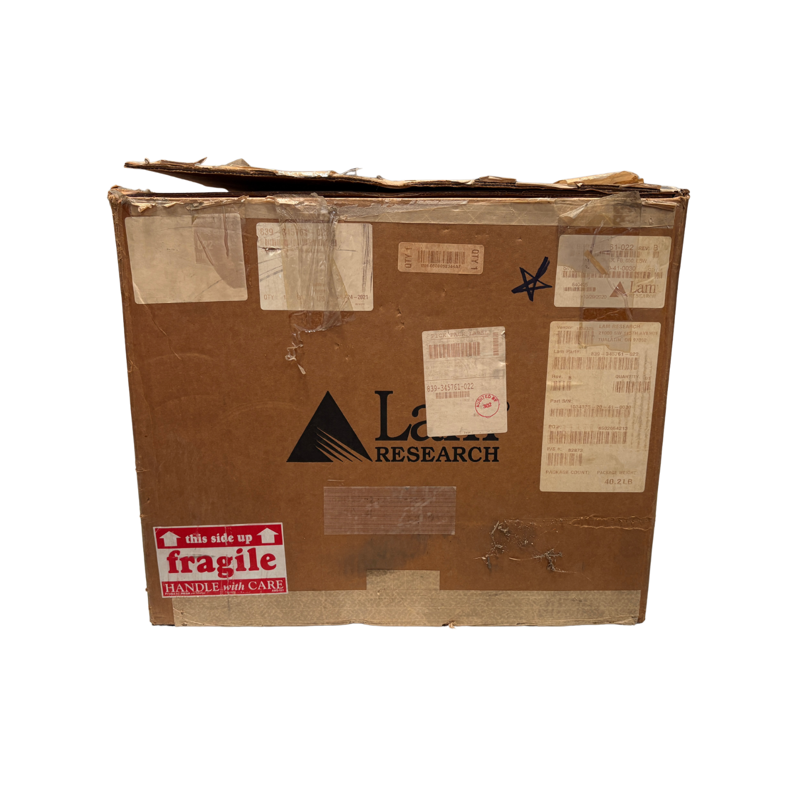Lam Research 839-345761-022 Rev B HDEX FB 650 Showerhead