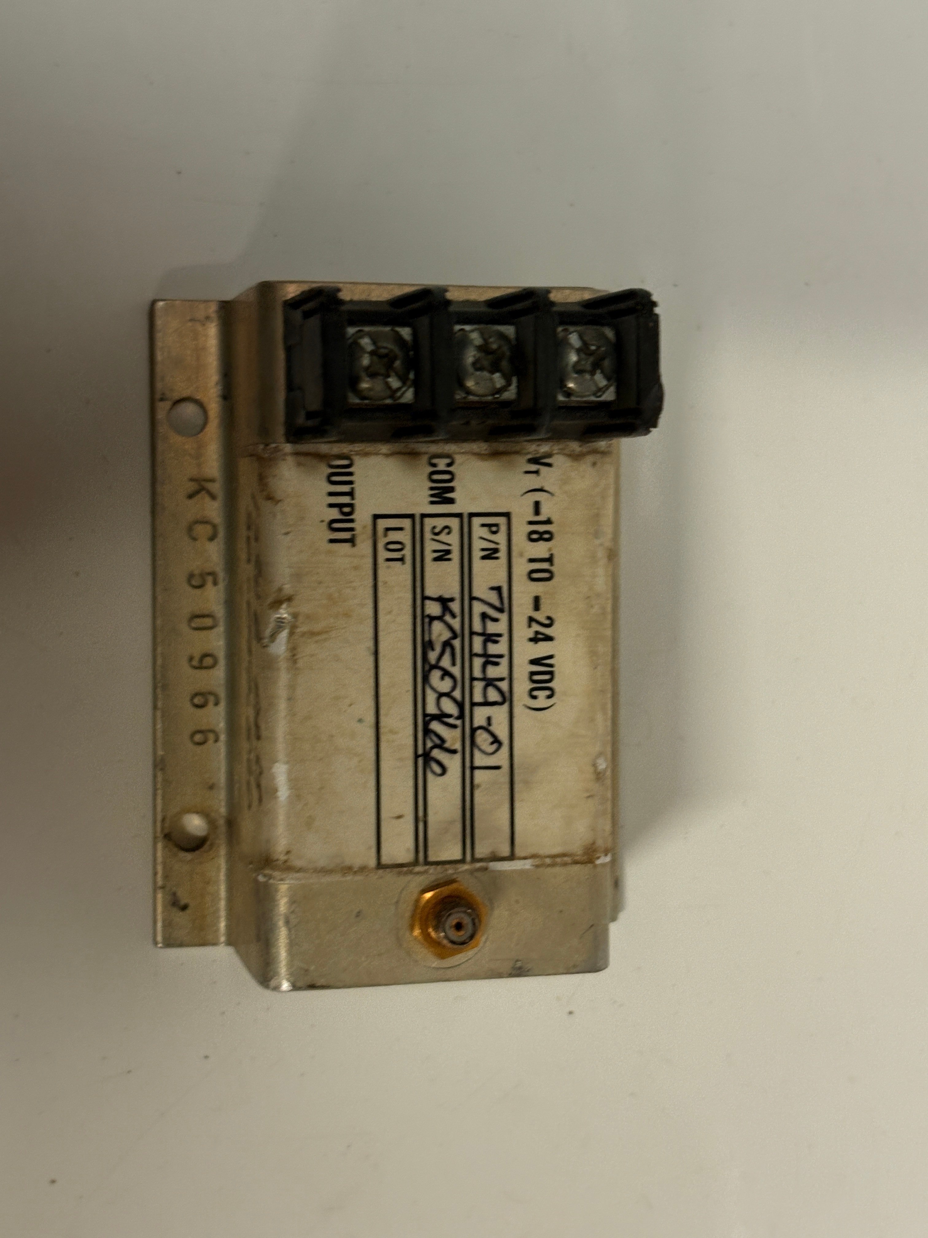 Bently Nevada 74449-01 Accelerometer Interface Module -18 to -24VDC