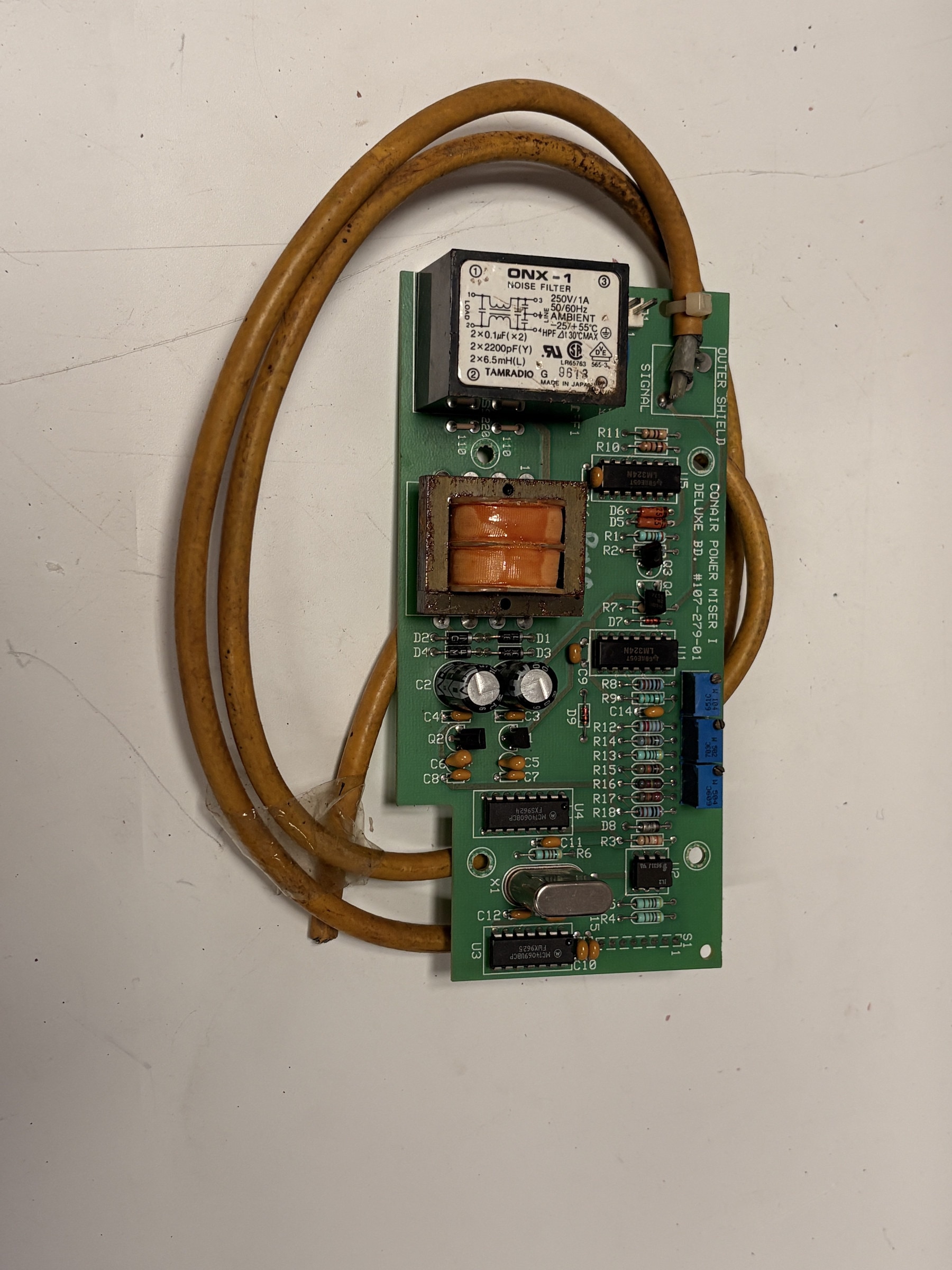 Conair 107-279-01 Power Miser I Deluxe Control Circuit Board