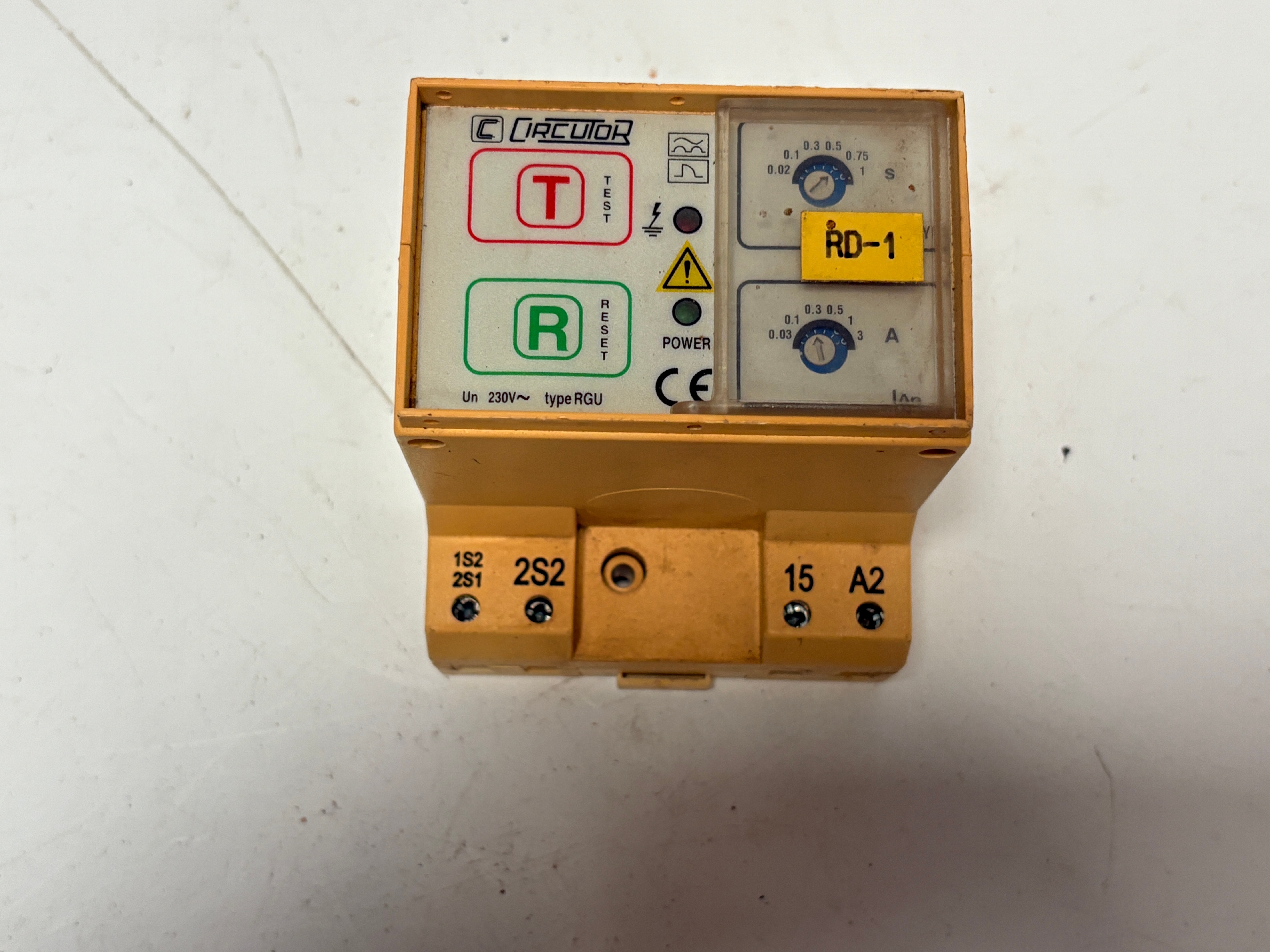 Circutor RGU Residual Current Relay 230V