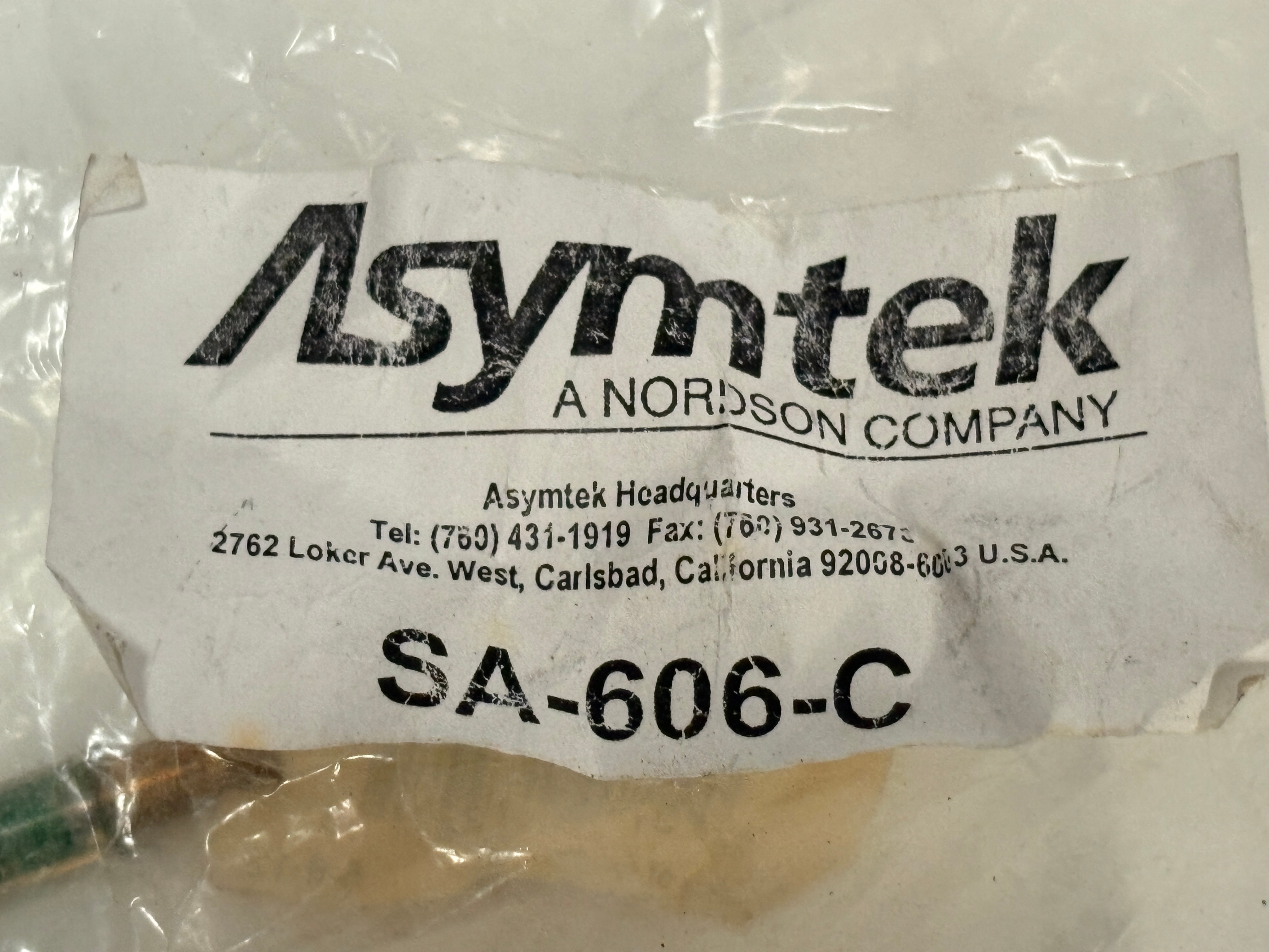 Weller Asymtek SA-606-C 6cc Receiver Tube Nozzle
