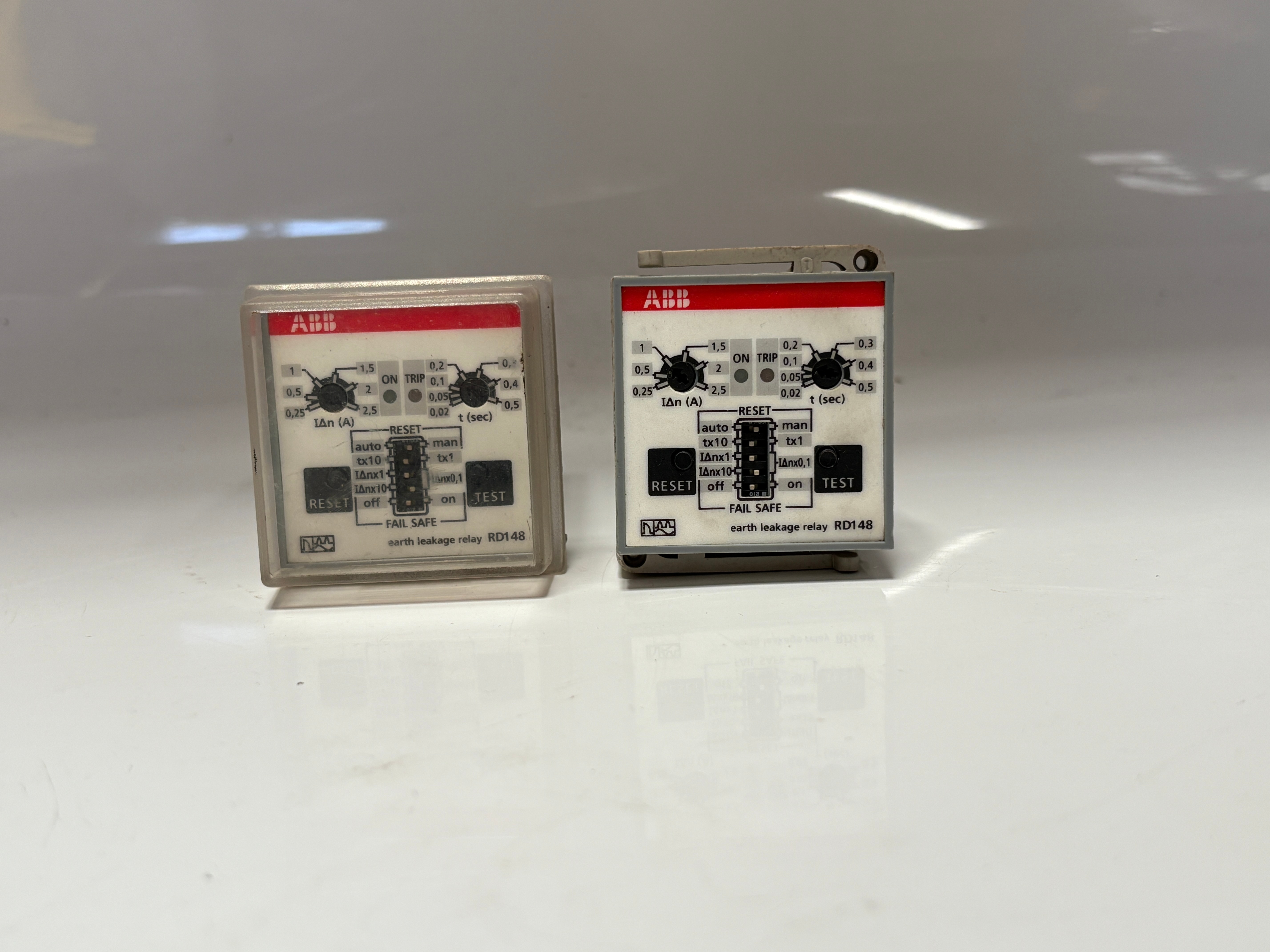 ABB RD148 Earth Leakage Relay Fail-Safe Residual Current Relay