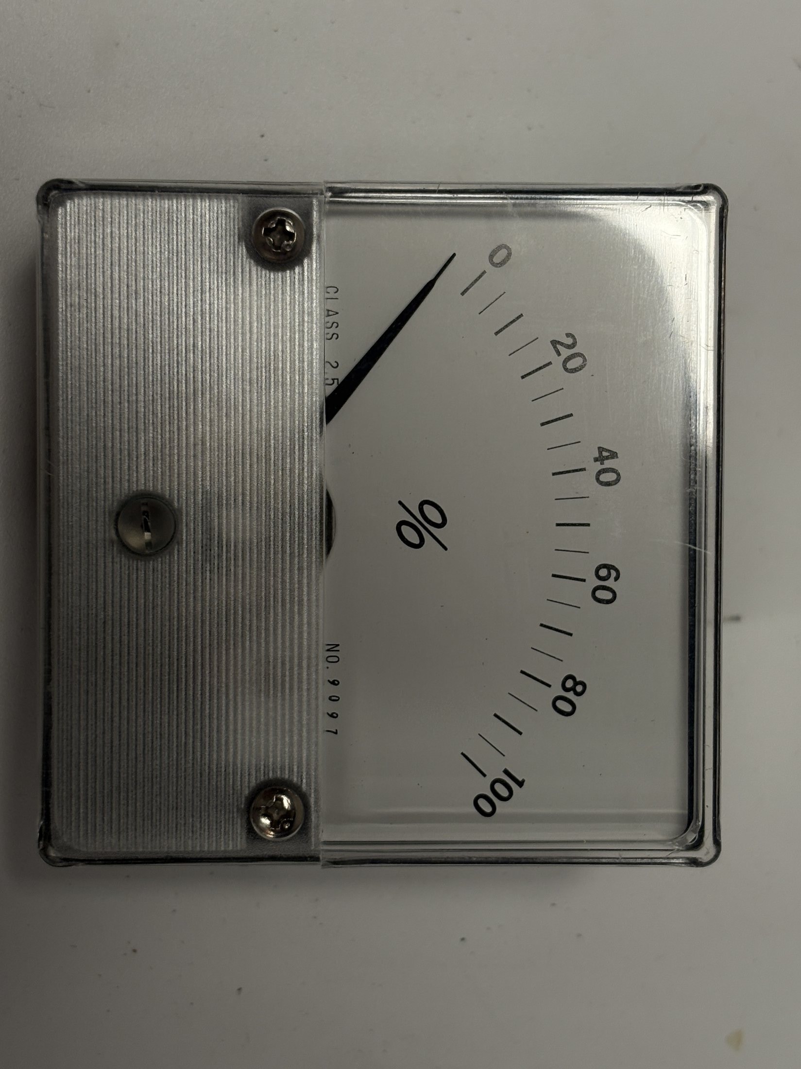 Analogue 0-100% Panel Meter Indicator Square Moving-Coil Meter