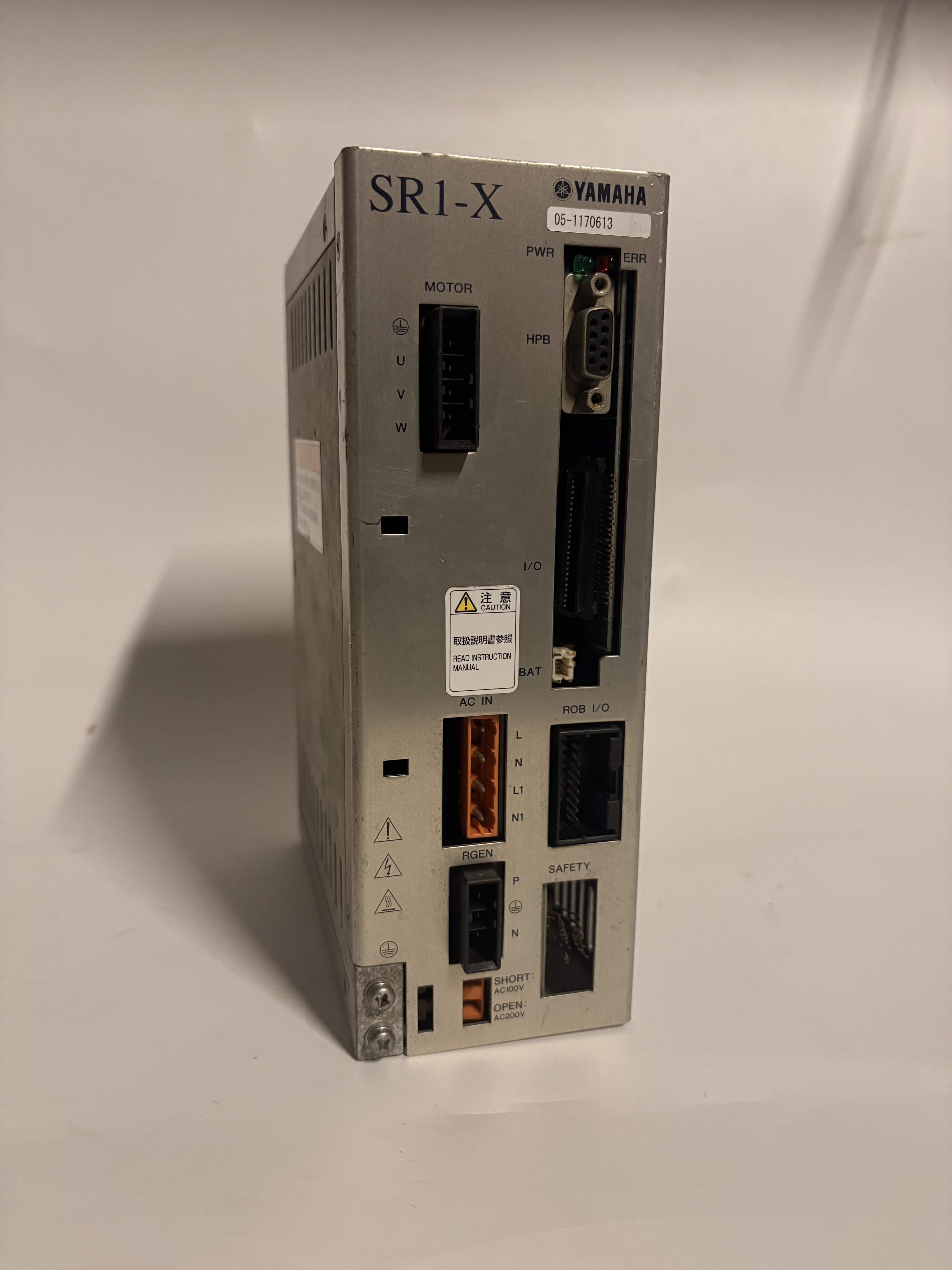 Yamaha SR1-X-05 Single-Axis Robot Servo Controller 100-230VAC