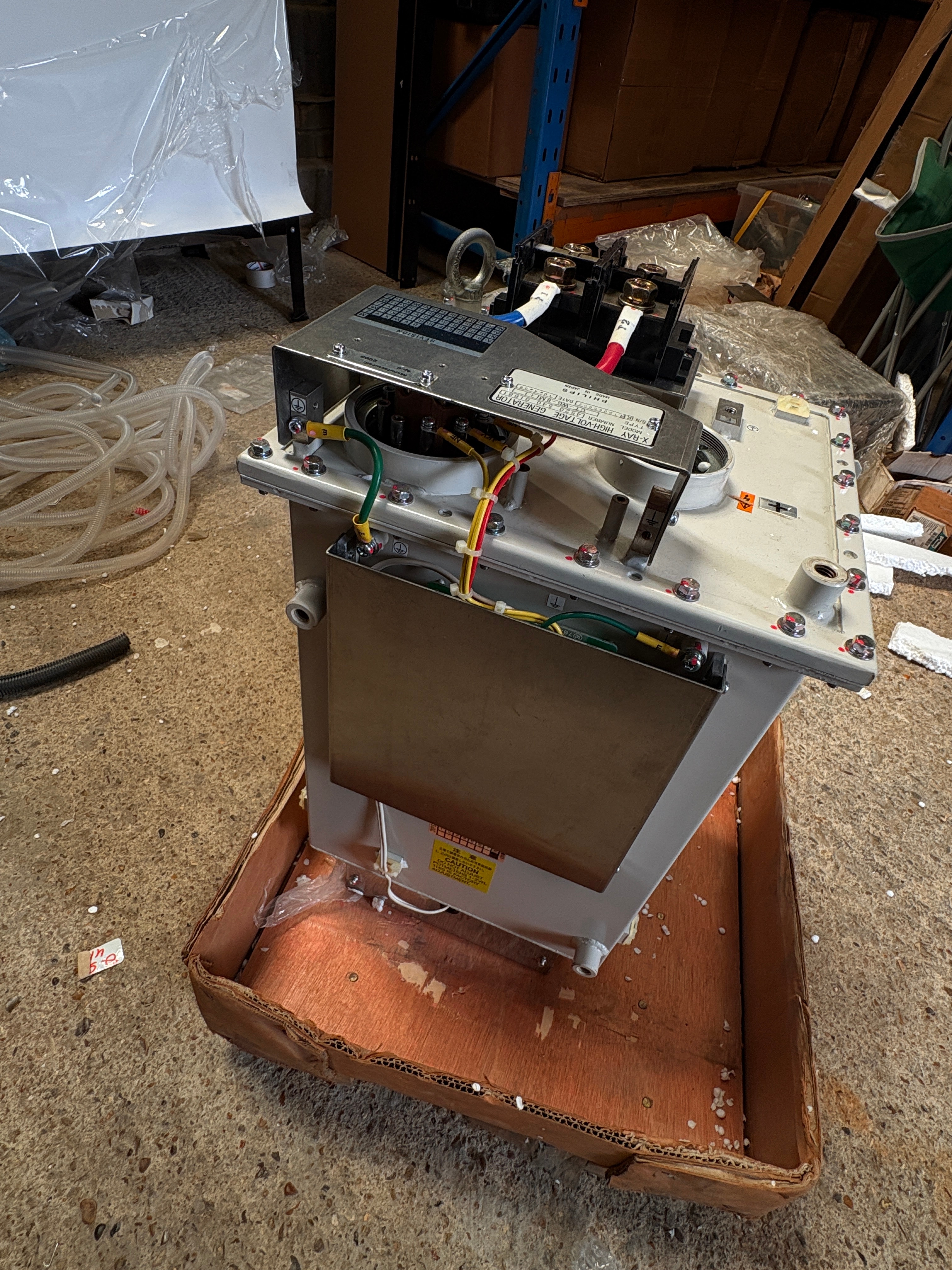 Philips 4520-540-01681 CT-WG-8M X-Ray High Voltage Tank