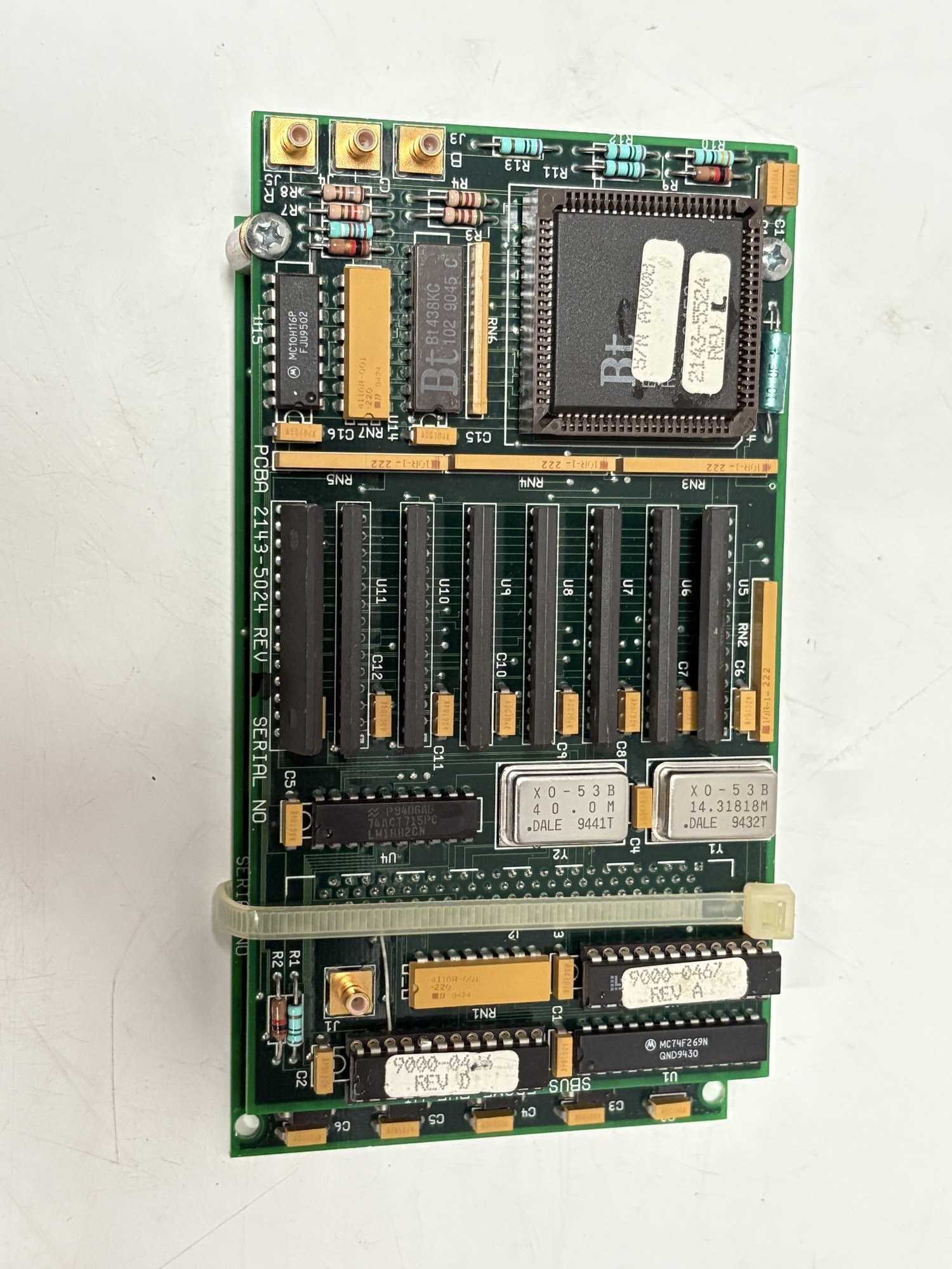ADAC Labs 2143-5024 SBUS Frame BUF HI Board