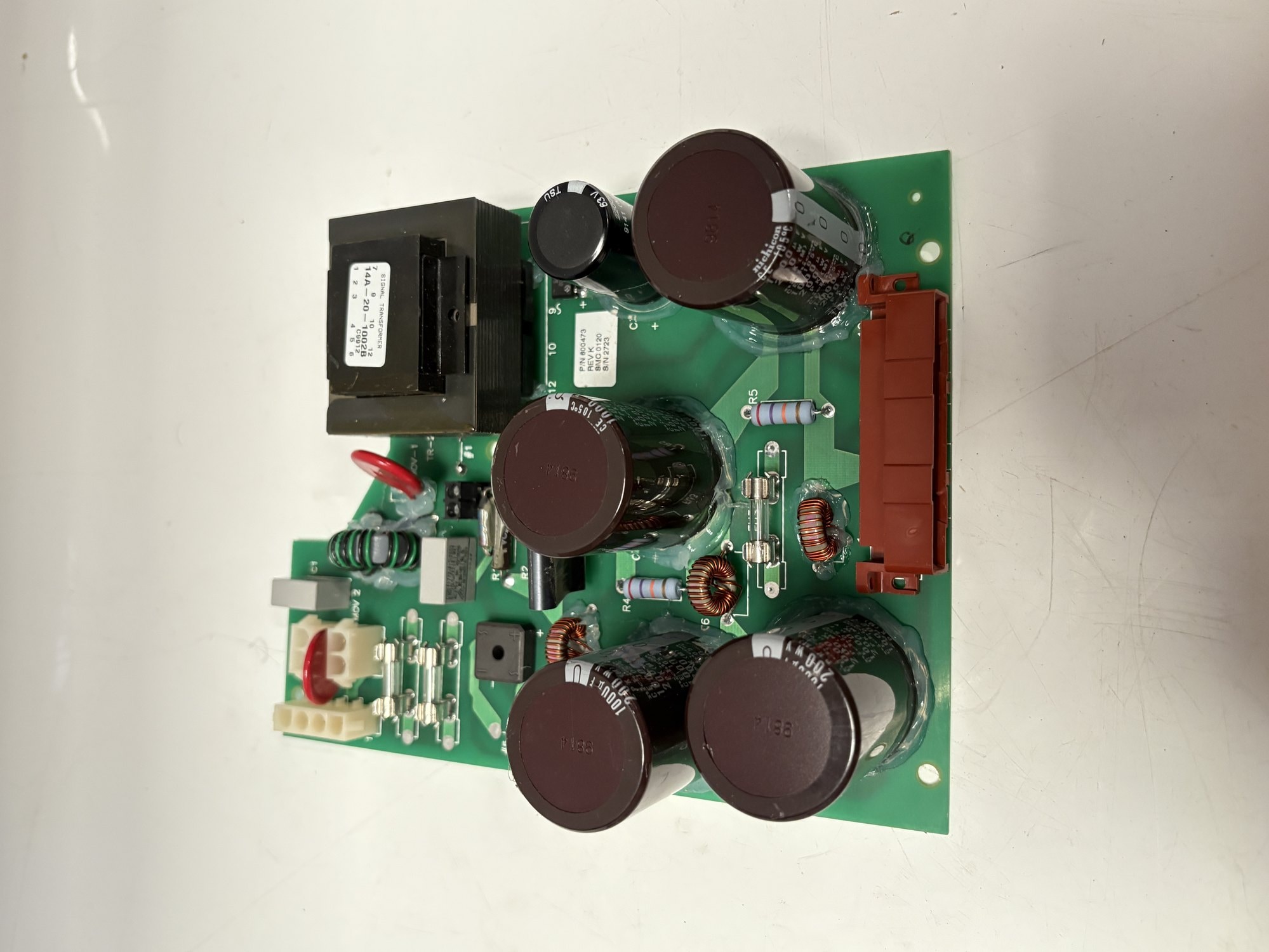 Liebel-Flarsheim 600473 160E0091 Rev F Power Control PCB