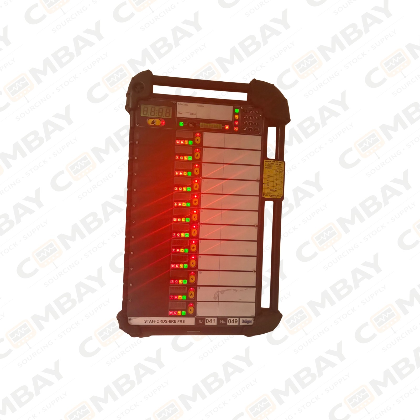 Dräger PSS Merlin Telemetry Entry Control Board P/N 33 51617 - Fire Rescue