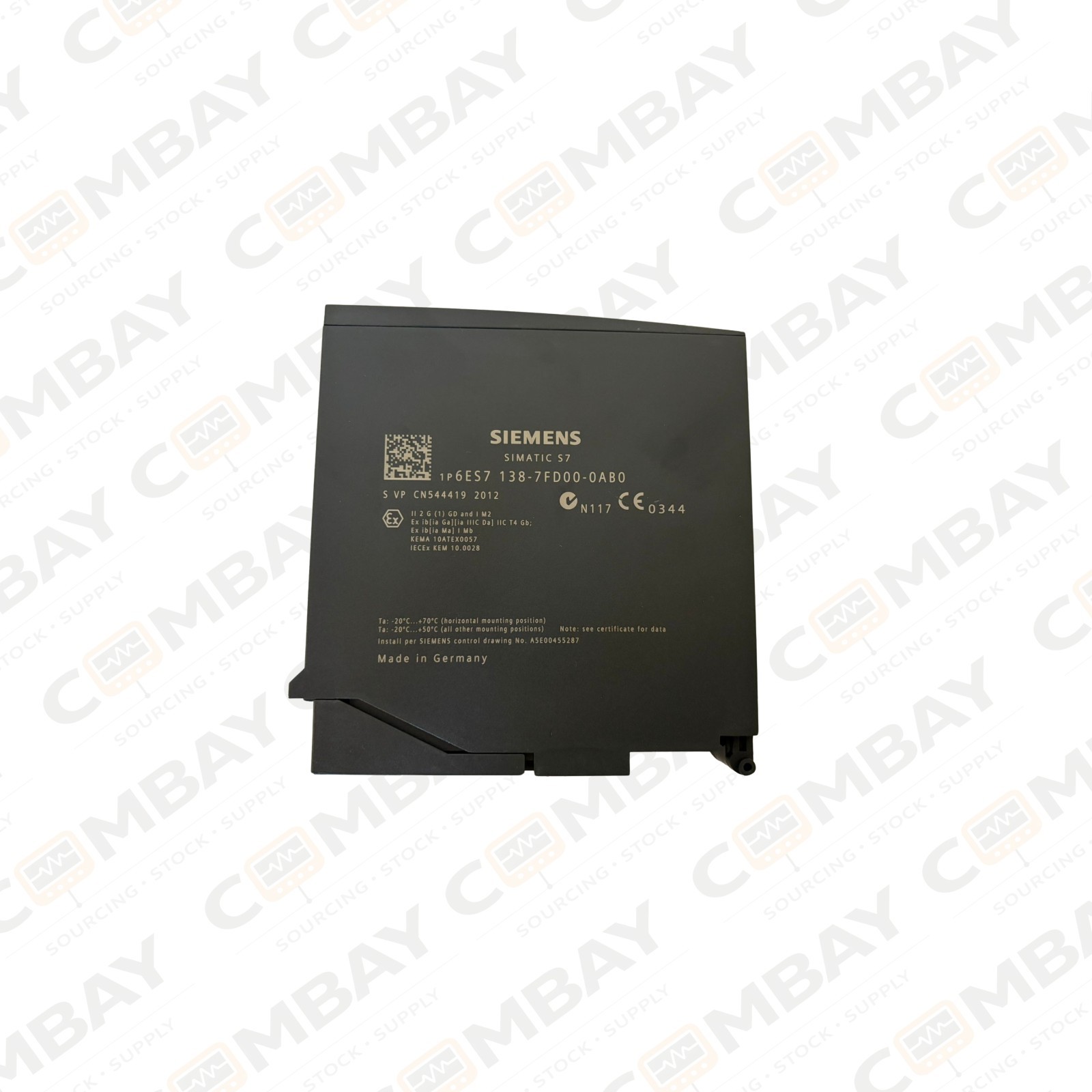 Siemens 6ES7138-7FD00-0AB0 ET200iSP 4 Ch Fail Safe I/O Module PLC Industrial