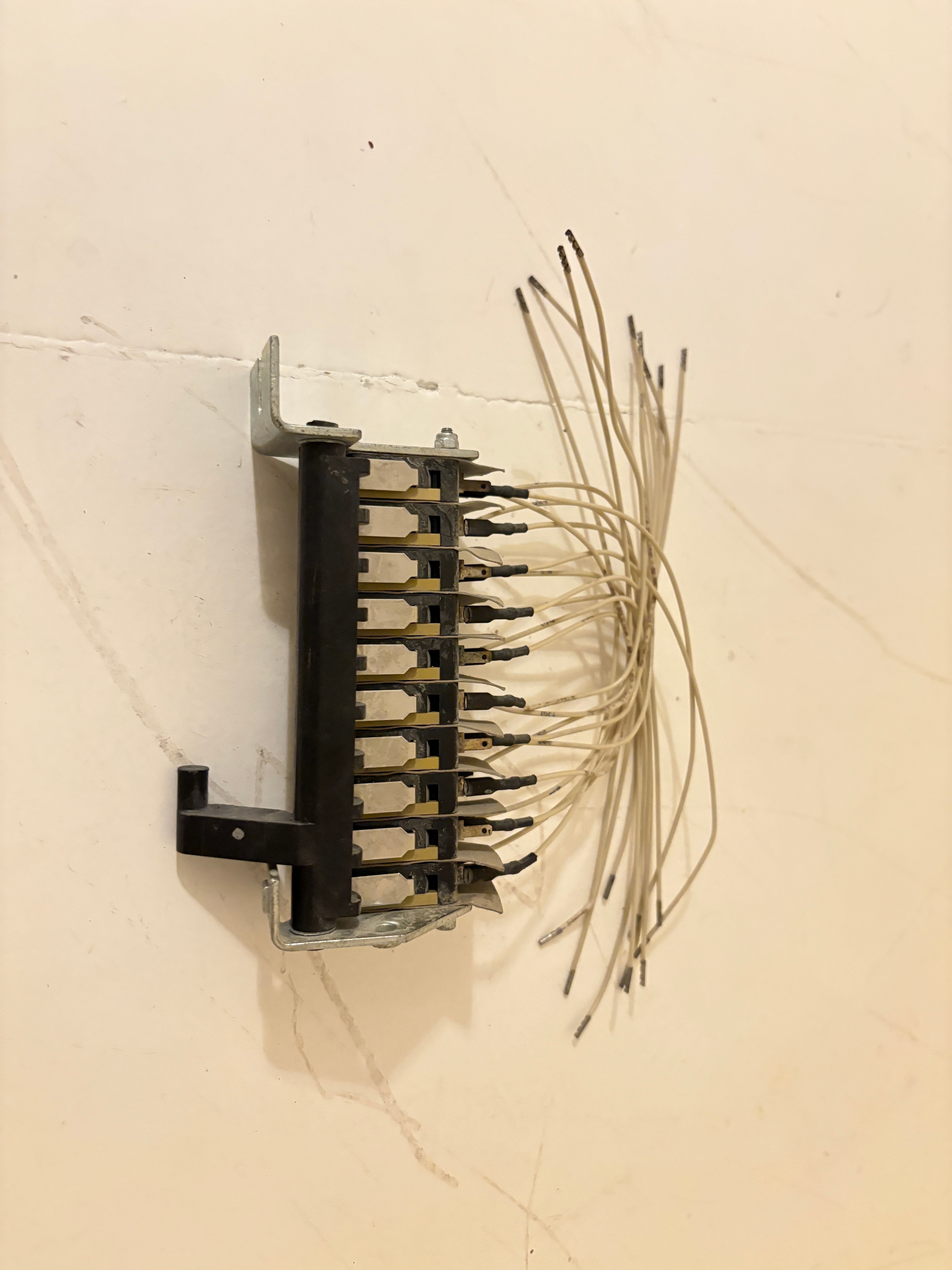 ABB Low Voltage Power Breaker Accessory Auxiliary Contact Wiring Harness 63GA