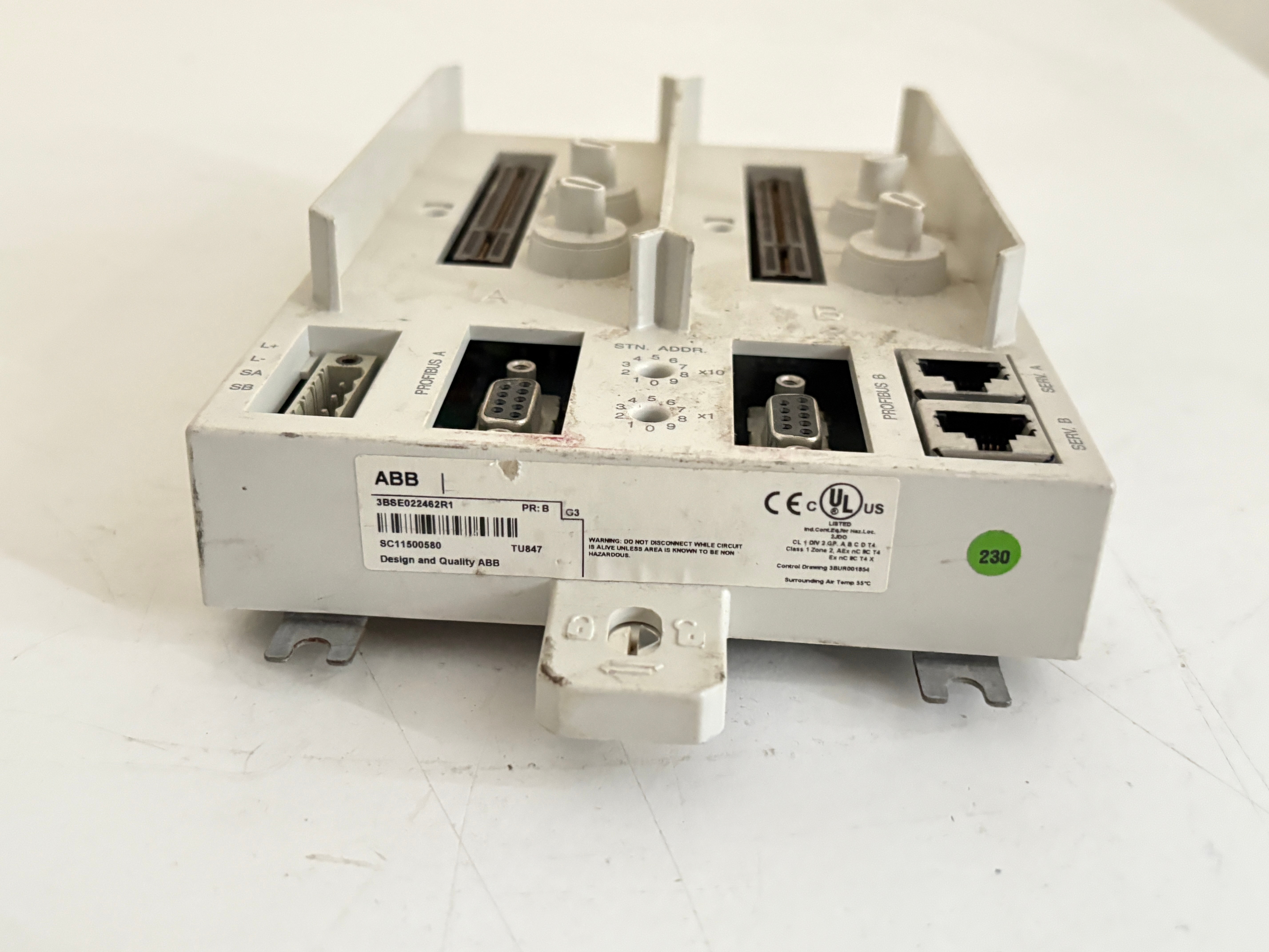 ABB TU847 3BSE022462R1 Module Termination Unit Base